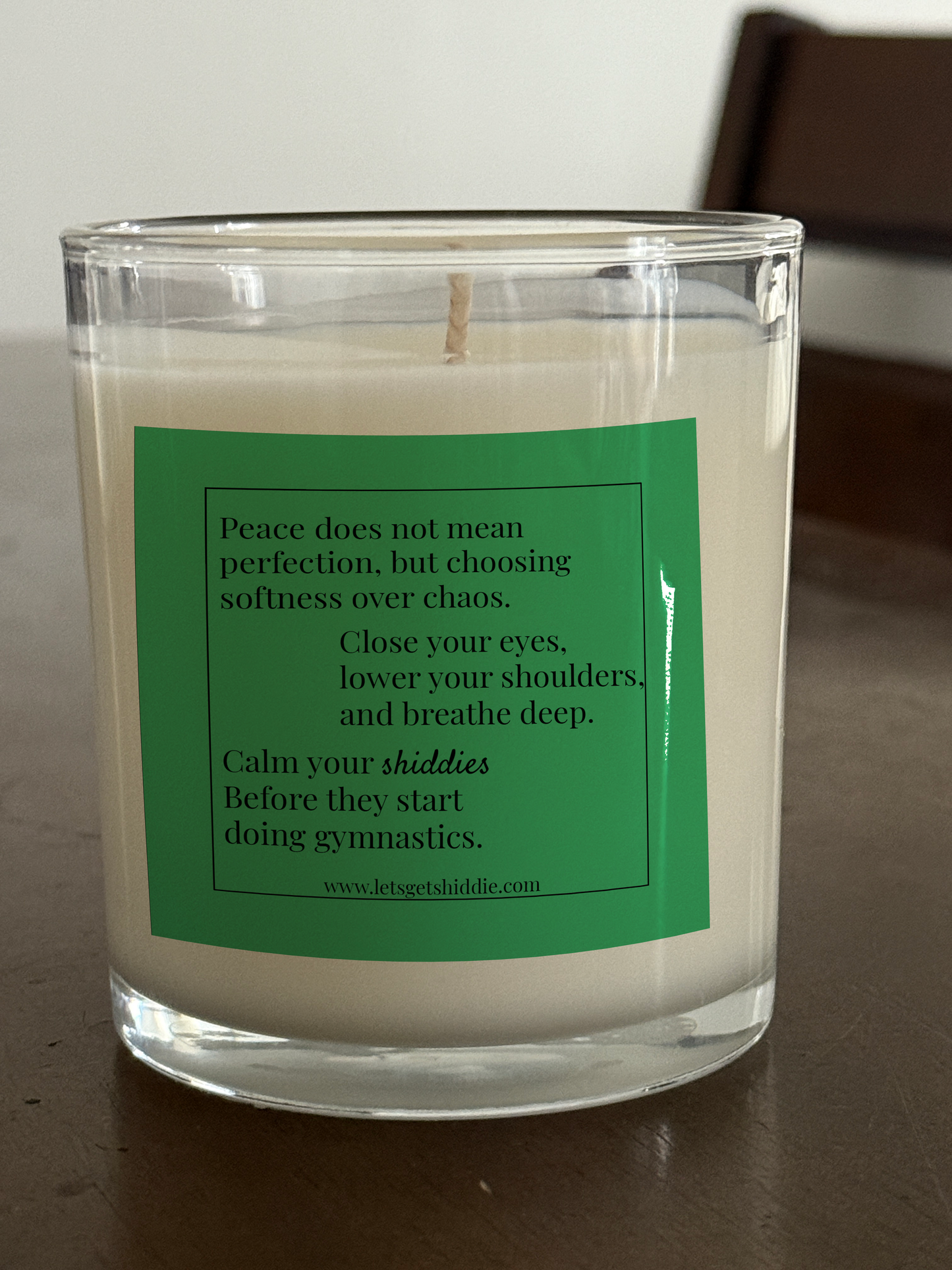 Calm Your Shiddies 8 oz candle