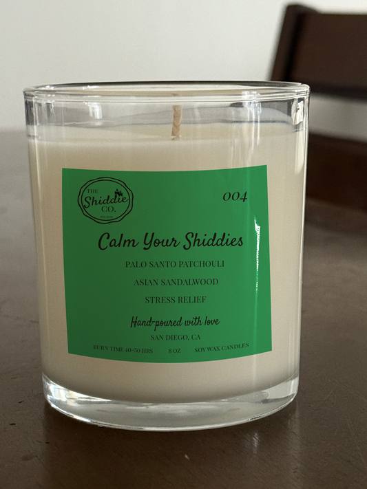 Calm Your Shiddies 8 oz candle