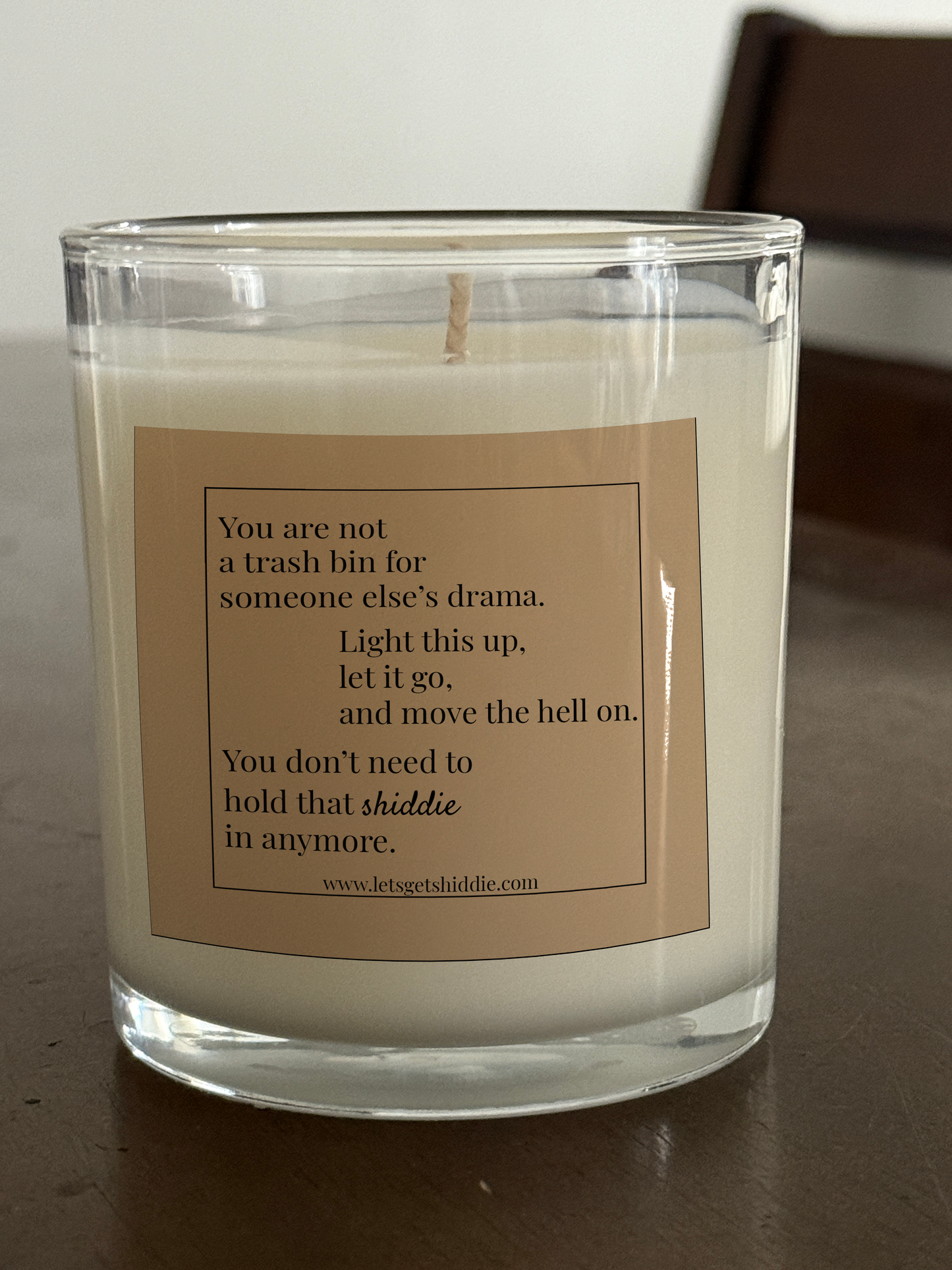 Flush Your Shiddies 8 oz candle