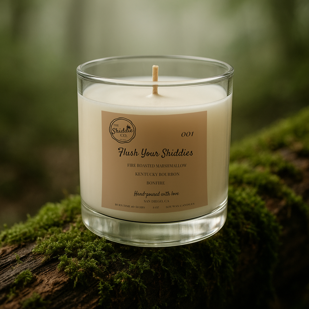 Flush Your Shiddies 8 oz candle