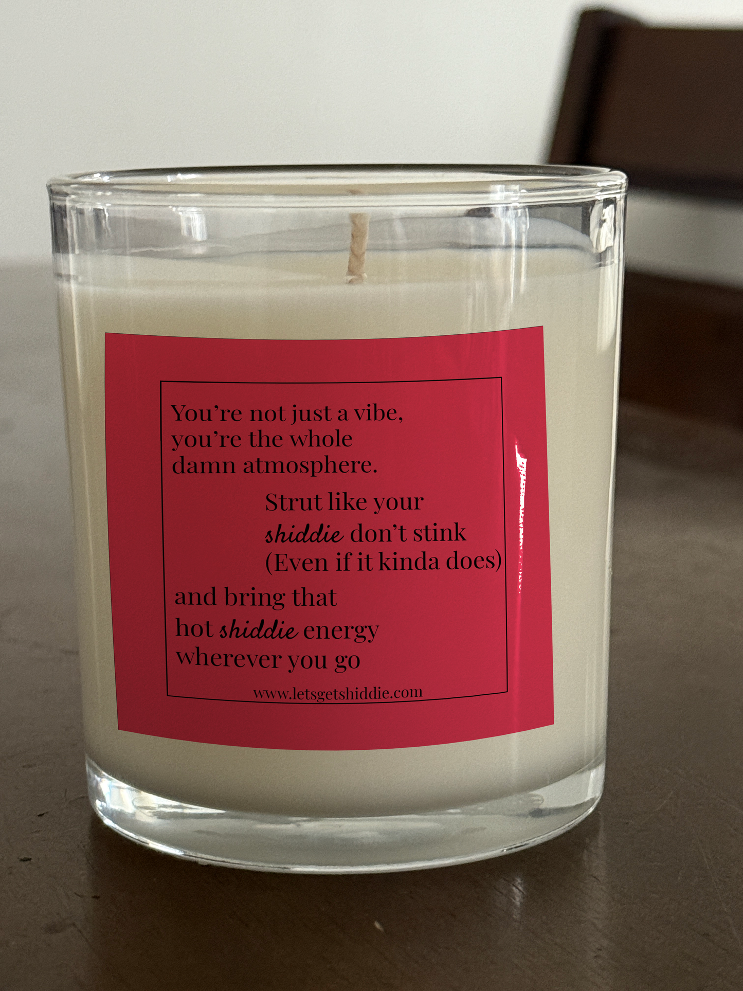Hot Shiddie Energy 8 oz candle