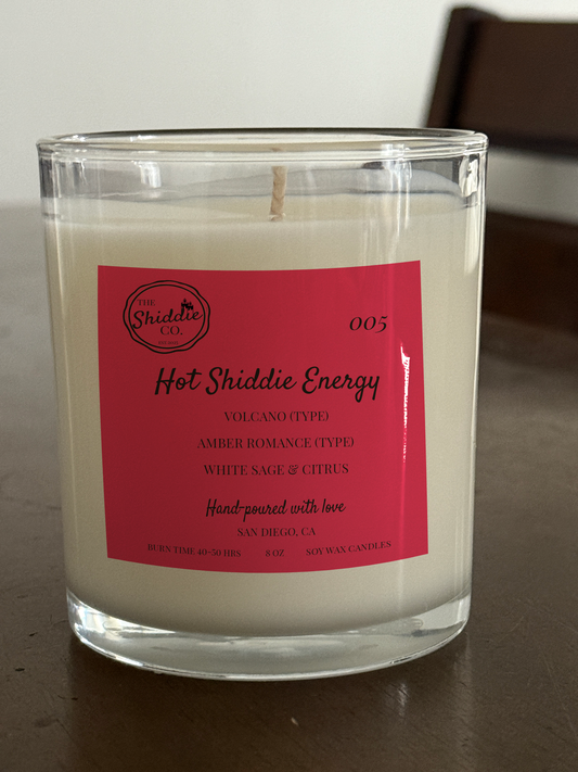 Hot Shiddie Energy 8 oz candle