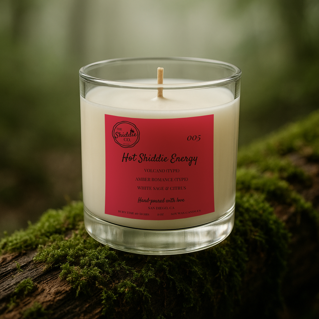 Hot Shiddie Energy 8 oz candle
