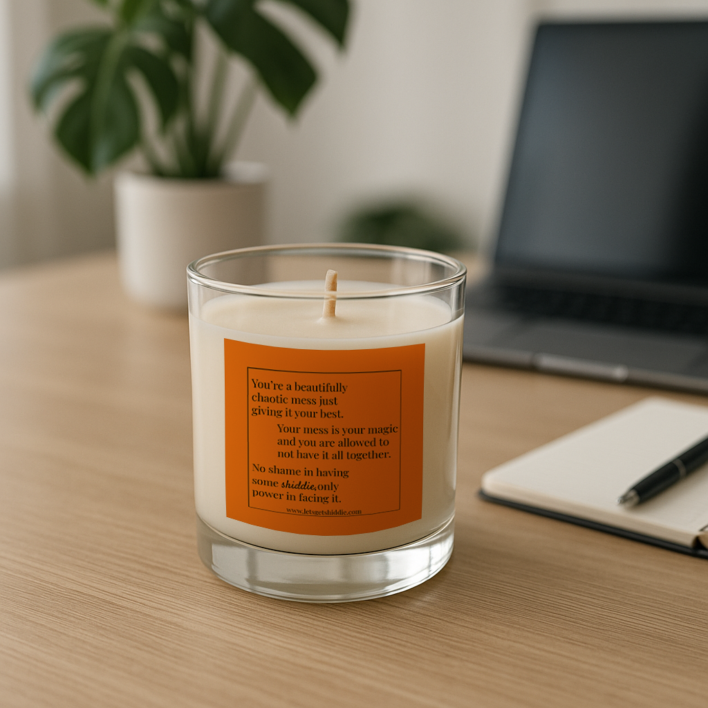 Own Your Shiddies 8 oz candle